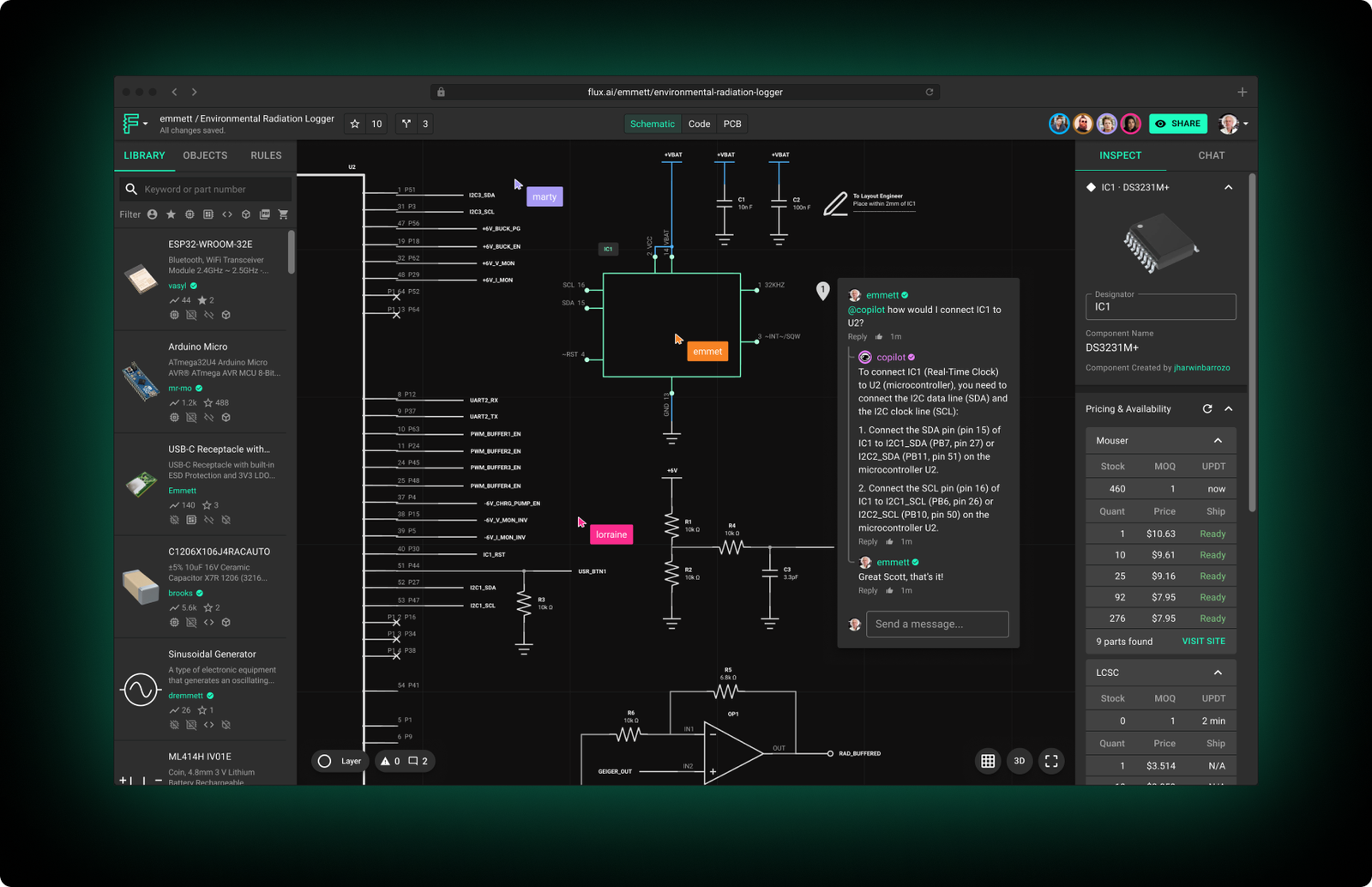 FLUX kullanım örneği ve arayüz görüntüsü