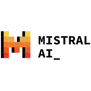 Mistral AI logosu - Alternatif yapay zeka aracı