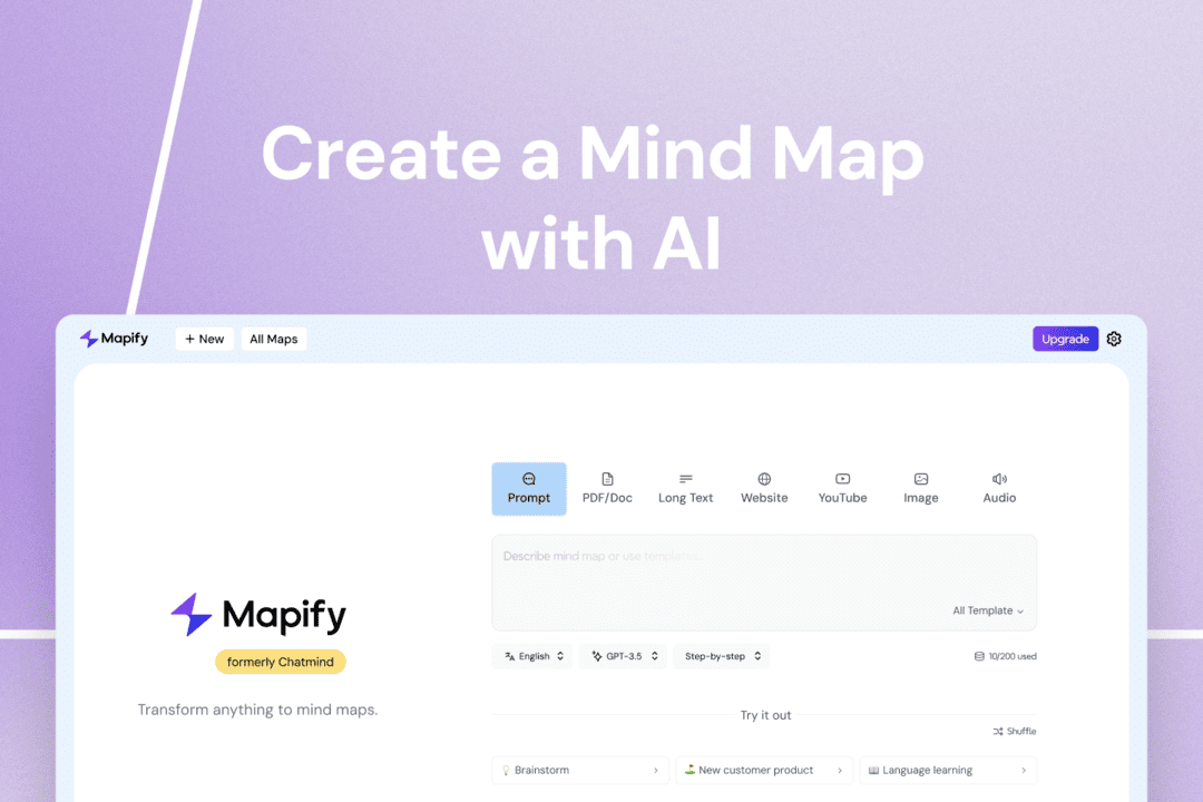 Mapify kullanım örneği ve arayüz görüntüsü
