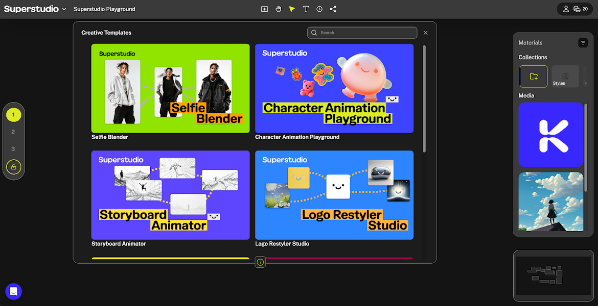 Kaiber kullanım örneği ve arayüz görüntüsü